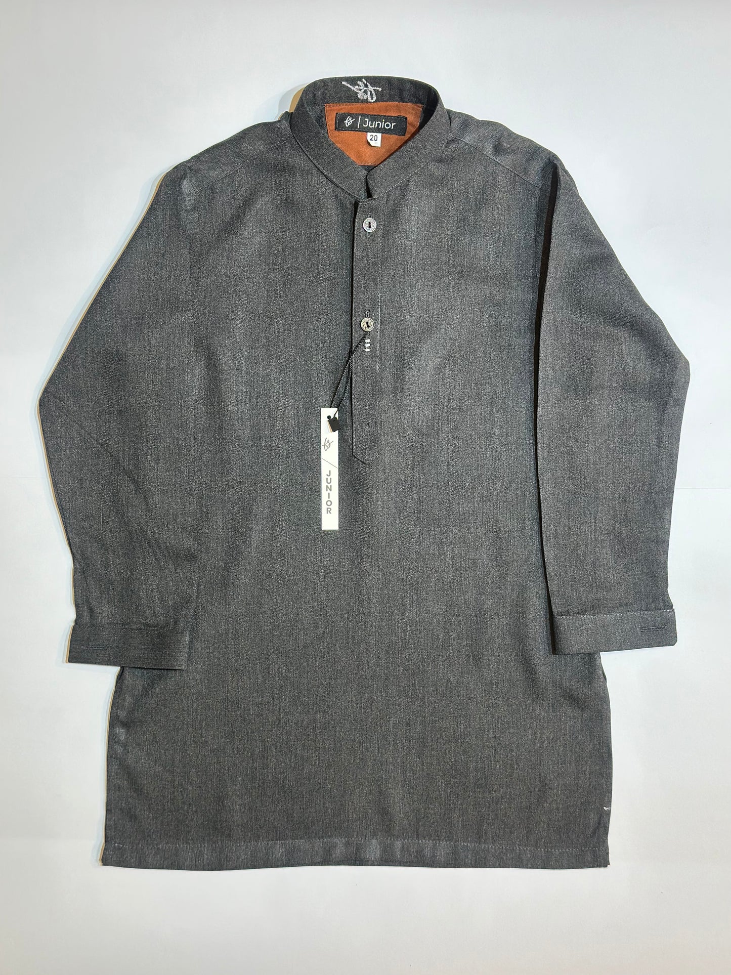 Charcoal Grey Kurta Pajama