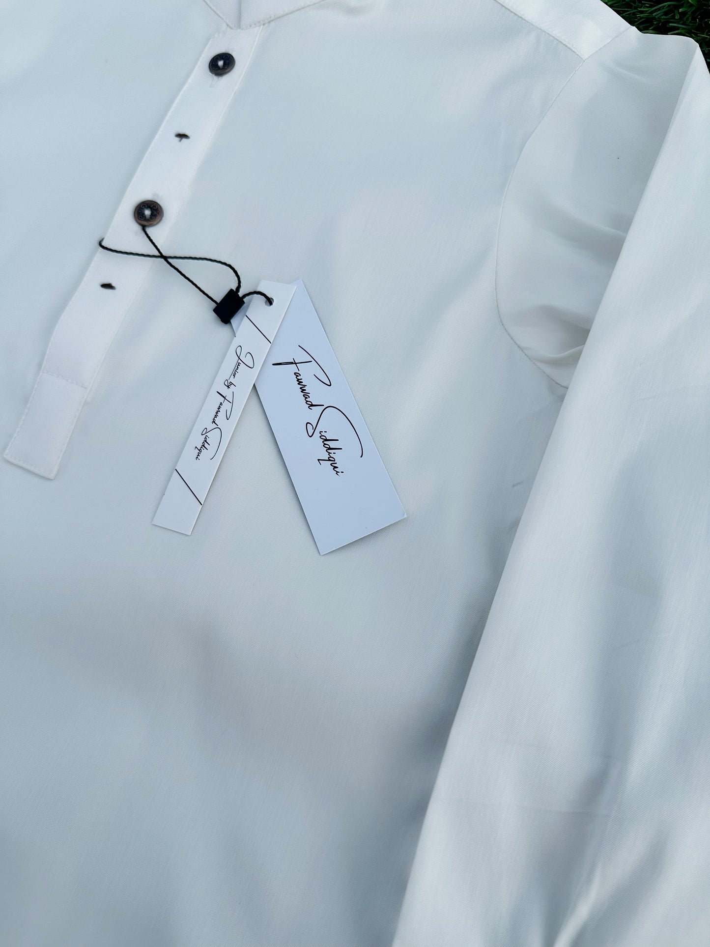 White Signature Kurta Pajama