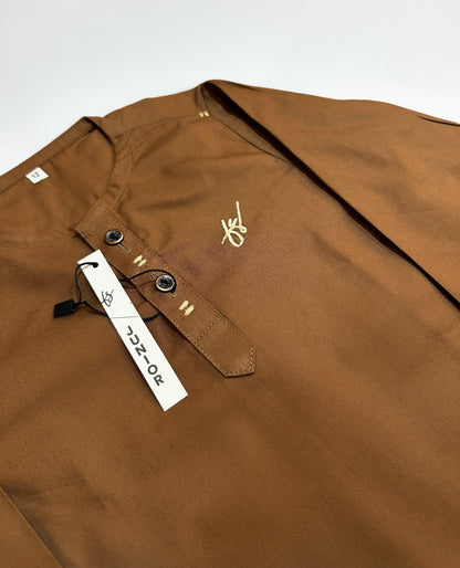 Brown Signature Kurta Pajama