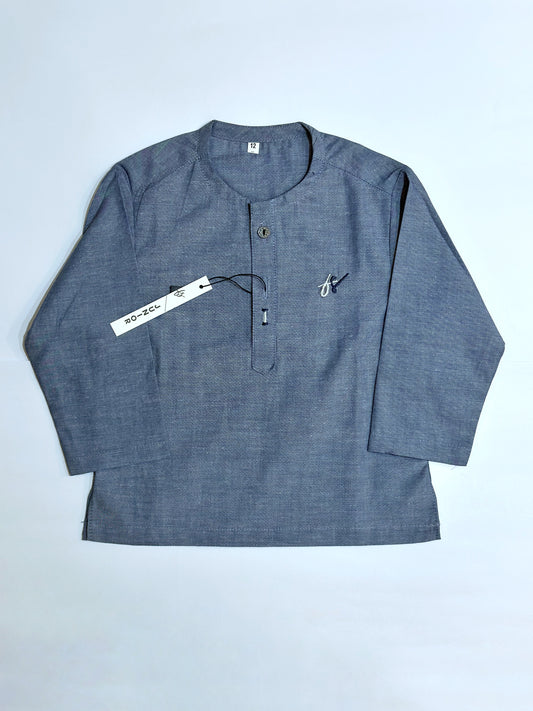 Denim Blue Signature Kurta Pajama