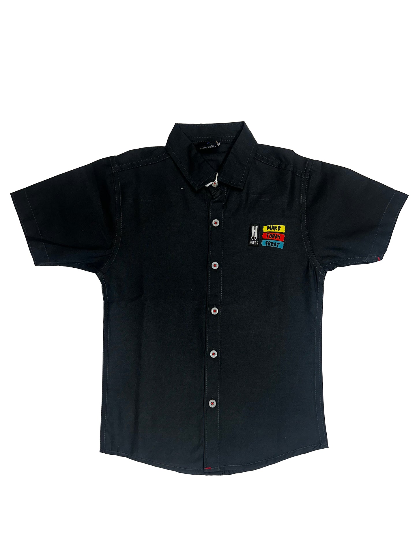 Black Short Sleeves Shirt