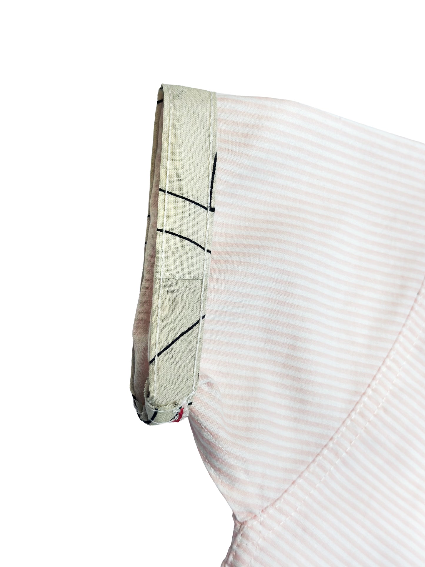 Striped Printed Contrast Shirt