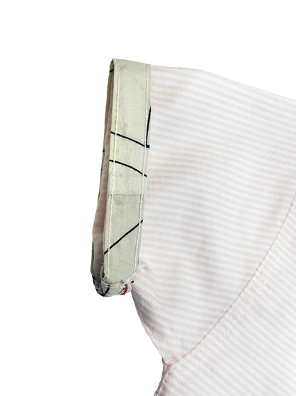 Striped Printed Contrast Shirt