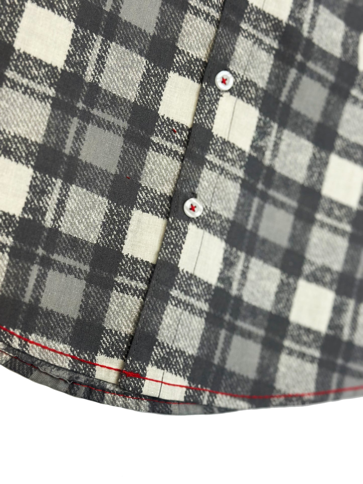 Grey Checkered Shirt