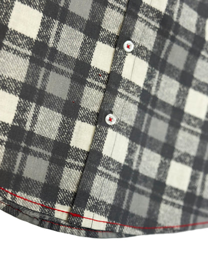 Grey Checkered Shirt