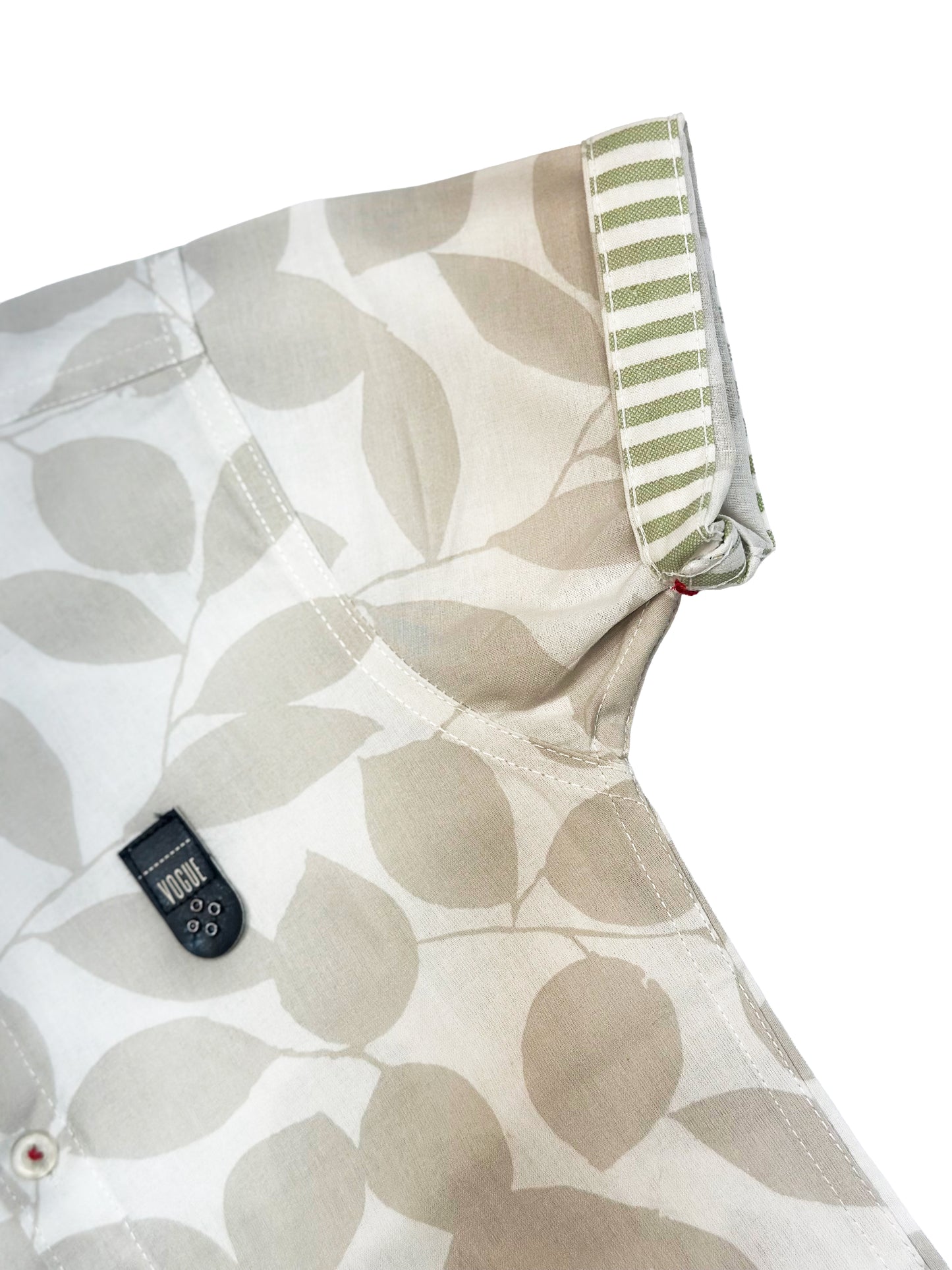 Beige Printed Shirt