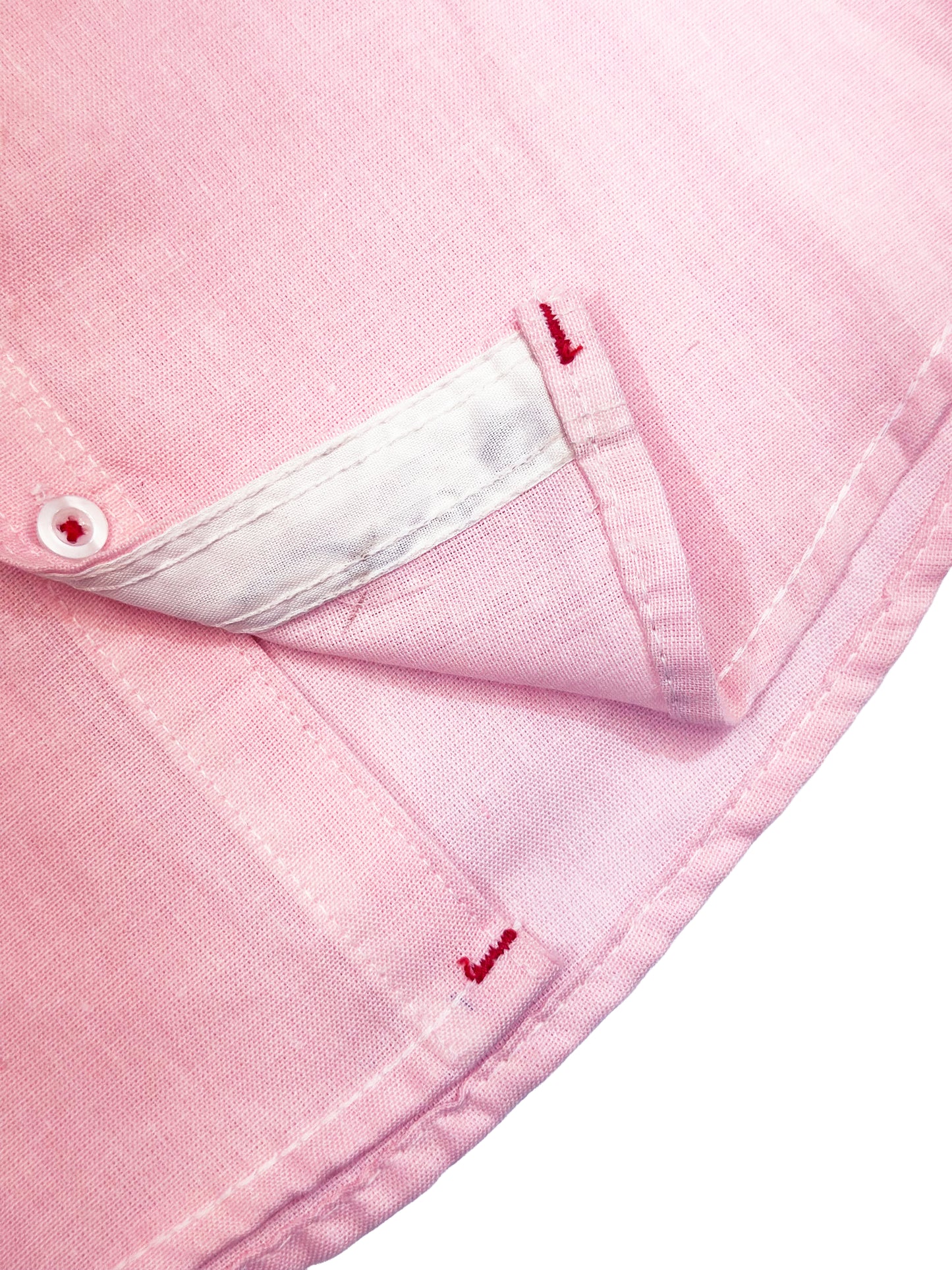 Baby Pink Contrast Shirt