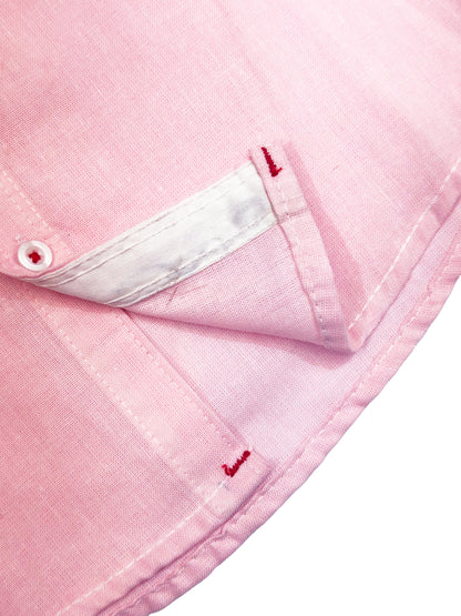 Baby Pink Contrast Shirt