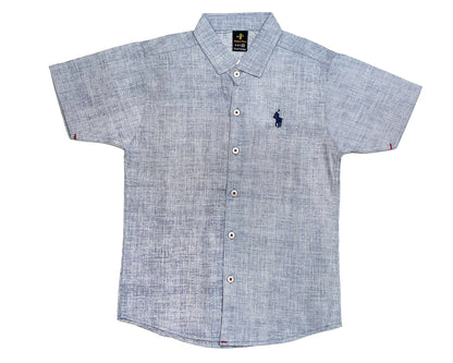 Denim Cotton Chambray Shirt