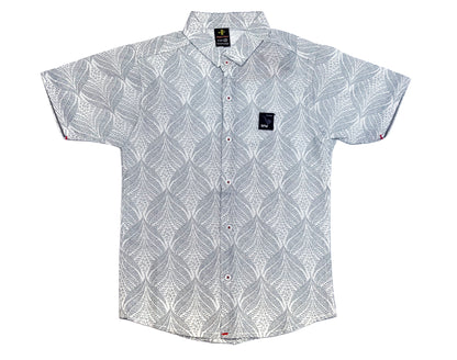 Printed Button Down Shirt