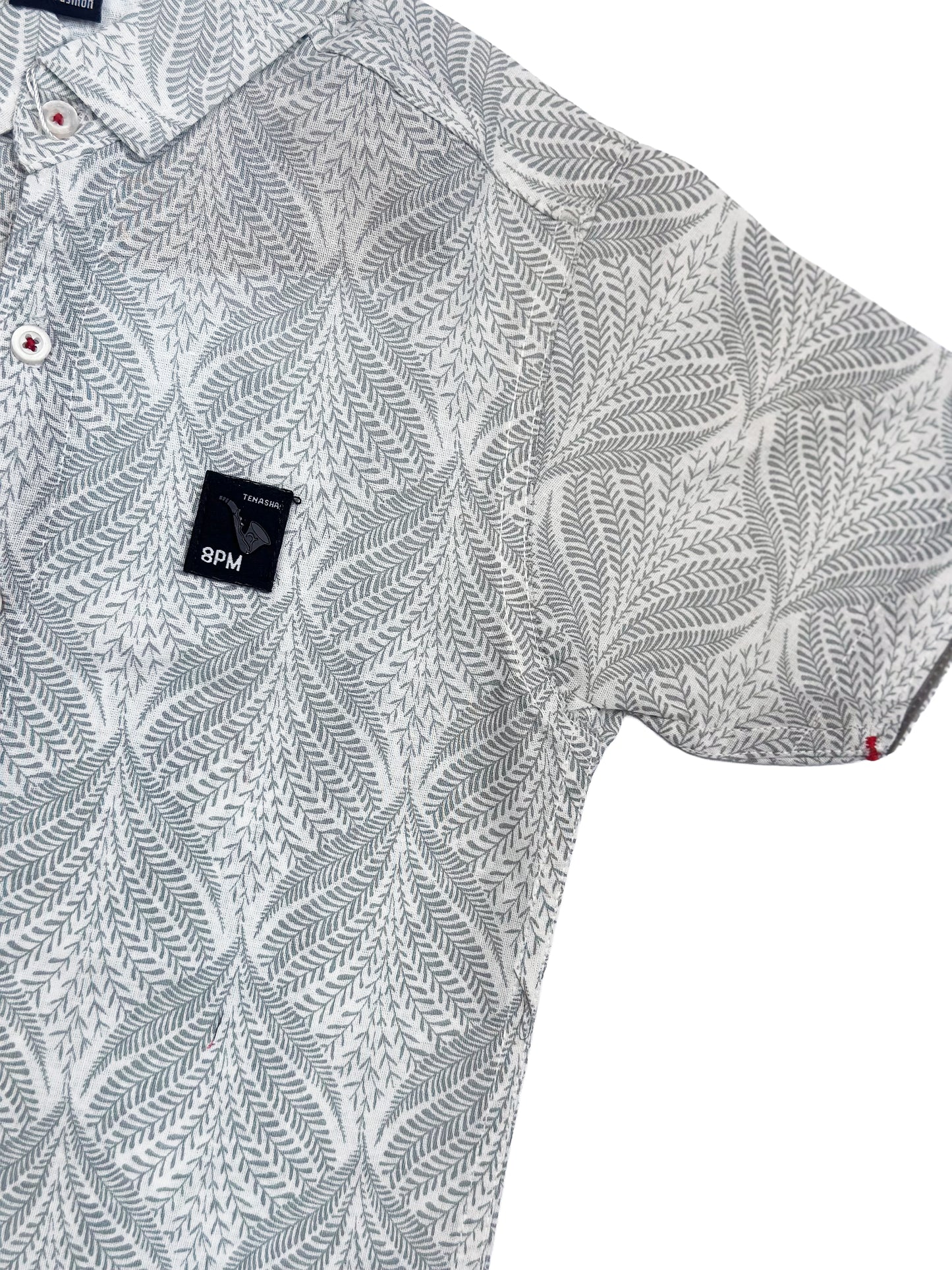 Printed Button Down Shirt