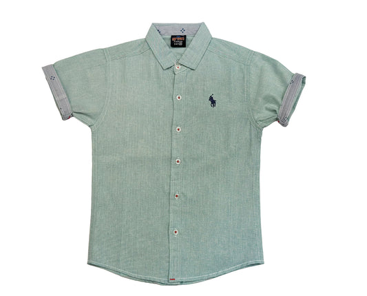 Light Green Chambray Shirt