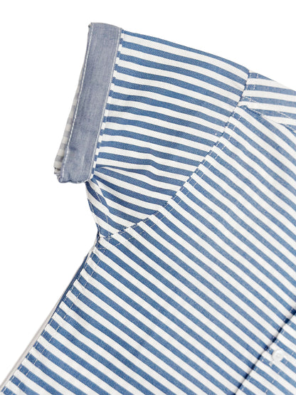 Navy Striped Shirt