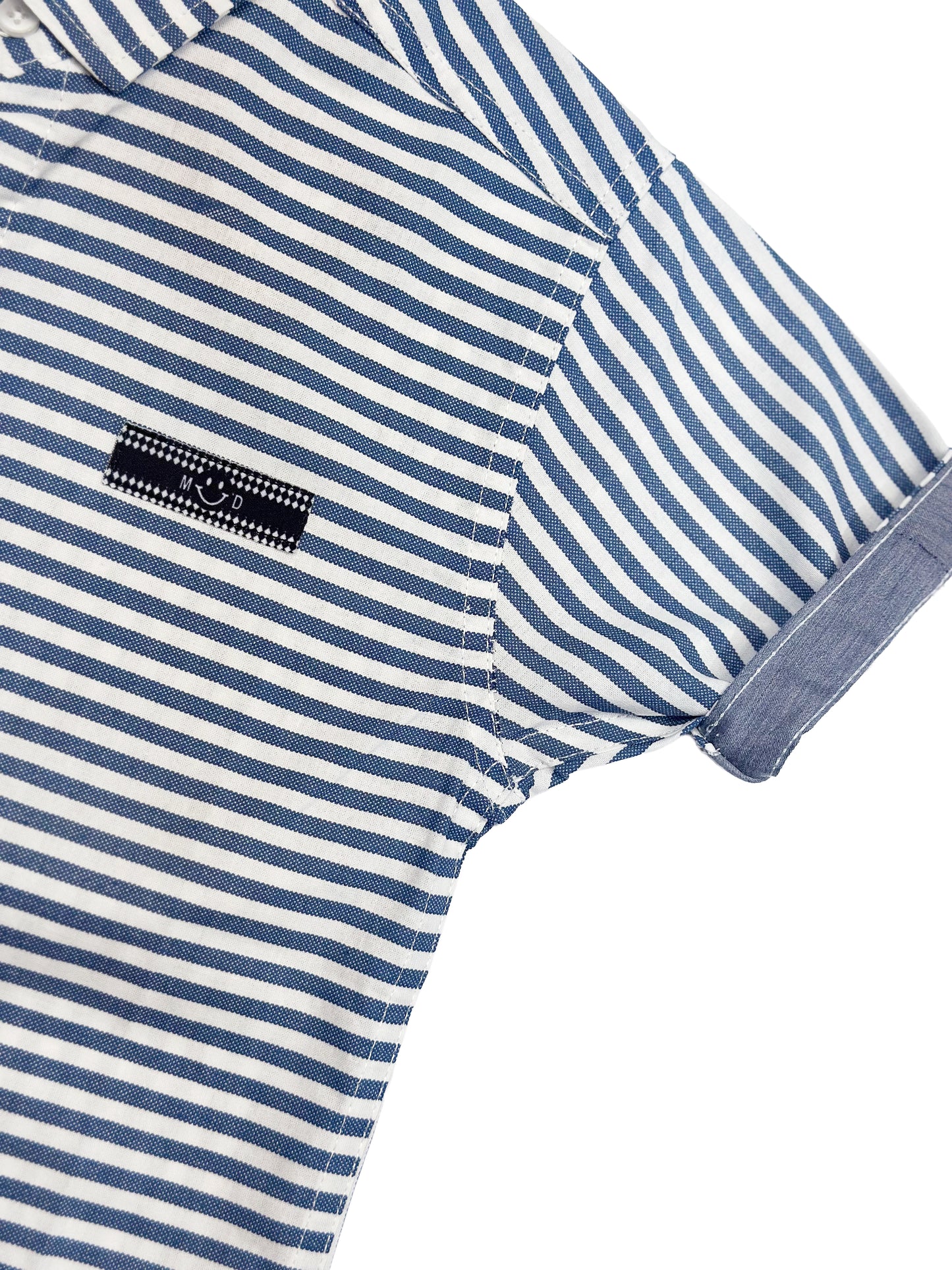 Navy Striped Shirt