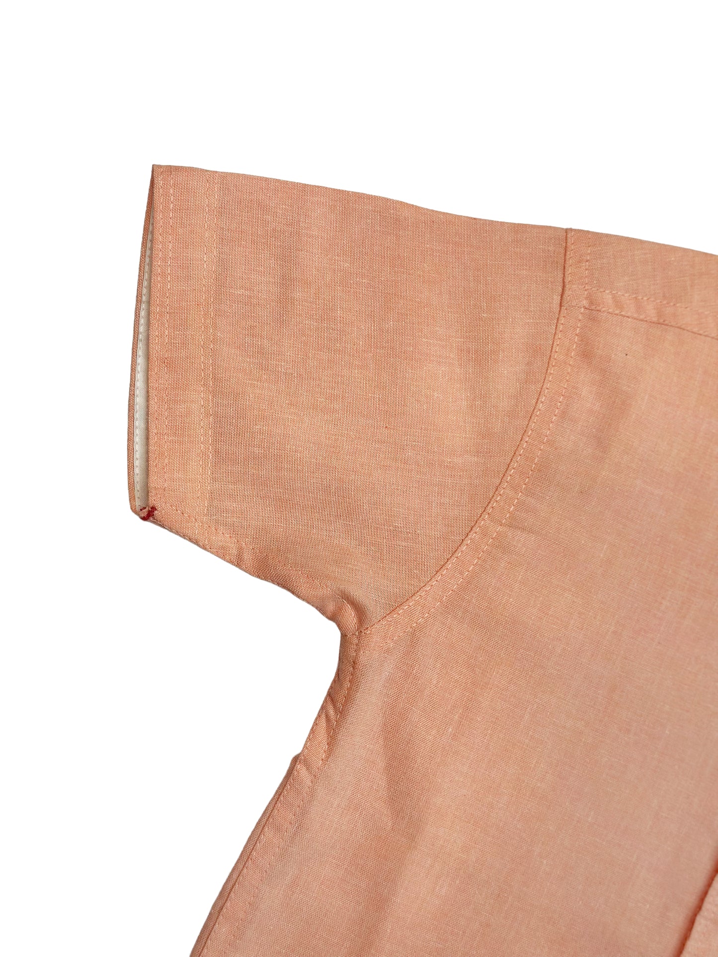 Peach Chambray Shirt