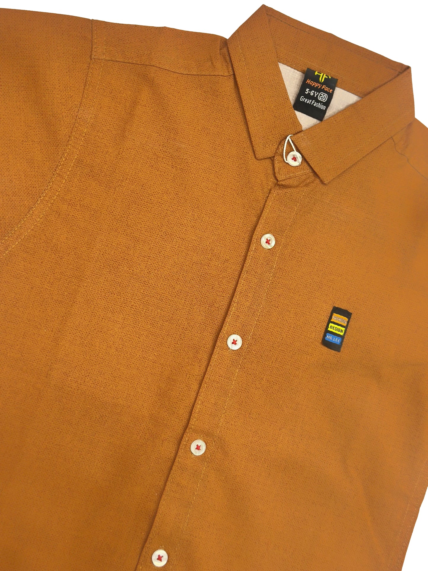 Camel Short Sleeves Shirt