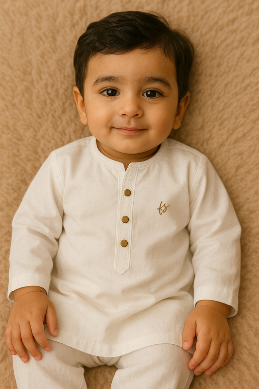 White Signature Kurta Pajama